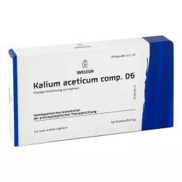 KALIUM ACETICUM COMP.D 6 ampułek 8X1 ml