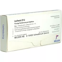 LACHESIS D 12 ampuli, 8x1 ml