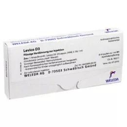 LEVICO D 3 ampułki, 8X1 ml