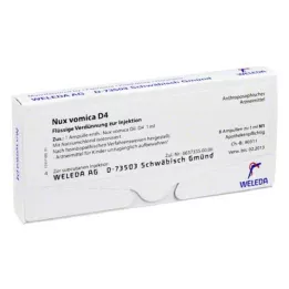 NUX VOMICA D 4 ampułki, 8X1ml