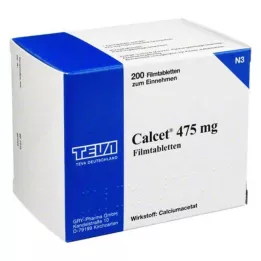 CALCET 475 mg tabletki powlekane, 200 szt