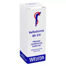 BELLADONNA PLANTA TOTA RH D 6 Rozcieńczenie, 20 ml