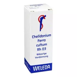 CHELIDONIUM FERRO COLLUM RH D 3 Rozcieńczenie, 20 ml