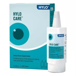 HYLO-CARE Krople do oczu, 2x10 ml
