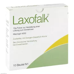 LAXOFALK 10 G Plv.Z.Herst.E.LSG.Z.Deinschen Beutel, 10 szt
