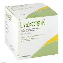 LAXOFALK Proszek 10 g do sporządzania roztworu do stosowania doustnego, 50 szt