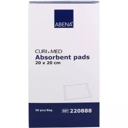 SAUGKOMPRESSEN niesterylne 20x20 cm 400 g/m, 6X50 szt