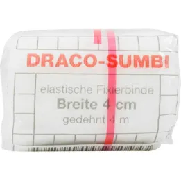 Bandaż mocujący Dracosumbi 4 cm x 4 m biały, 1 szt