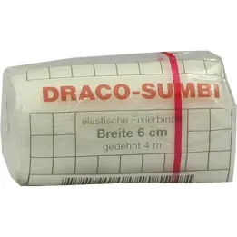 Bandaż mocujący Dracosumbi 6 cm x 4 m biały, 1 szt