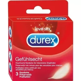 Durex Prezerwatywy, 3 szt