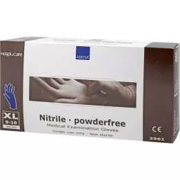 NITRIL Rękawiczki bezpudrowe x-large, 100 szt