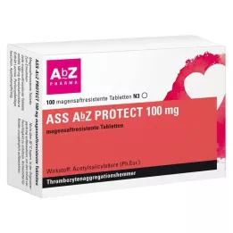 ASS AbZ PROTECT 100 mg tabletki dojelitowe, 100 szt