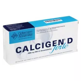 CALCIGEN D forte 1000 mg/880 I.E. tabletki musujące, 40 szt