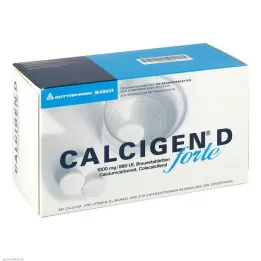 CALCIGEN D forte 1000 mg/880 I.E. tabletki musujące, 100 szt