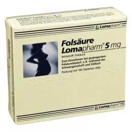 FOLSÄURE LOMAPHARM tabletki 5 mg, 100 szt