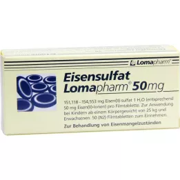 EISENSULFAT Lomapharm 50 mg tabletki powlekane, 50 szt