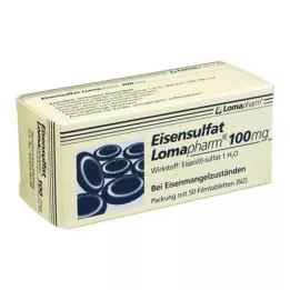 EISENSULFAT Lomapharm 100 mg tabletki powlekane, 50 szt