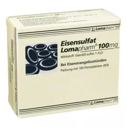 EISENSULFAT Lomapharm 100 mg tabletki powlekane, 100 szt