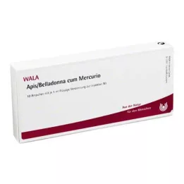 APIS BELLADONNA ampułki z Mercurio, 10X1 ml