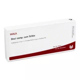 DISCI ampułki comp.cum Stibio, 10X1 ml