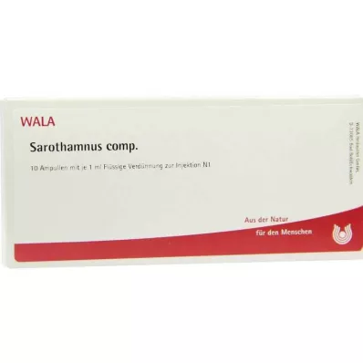 SAROTHAMNUS ampułki komp. 10X1 ml SAROTHAMNUS ampułki komp. 10X1 ml
