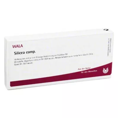 SILICEA COMP.Ampułki 10X1 ml SILICEA COMP.Ampułki 10X1 ml
