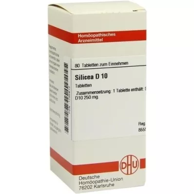 Silicea D10, 80 szt