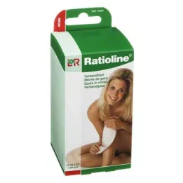 RATIOLINE gaza ostra 10 cmx2 m rolowana, 1 szt