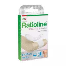 RATIOLINE opatrunek na rany wrażliwe 6 cm x 1 m, 1 szt