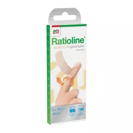 RATIOLINE bandaż elastyczny na palce 2x12 cm, 10 szt