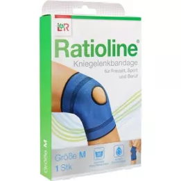 RATIOLINE Aktywny bandaż stawu kolanowego Gr.M, 1 szt
