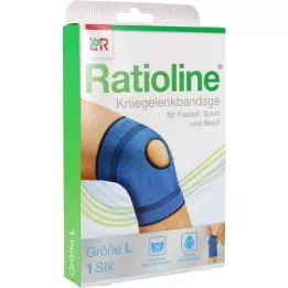 RATIOLINE aktywny bandaż stawu kolanowego Gr.L, 1 szt