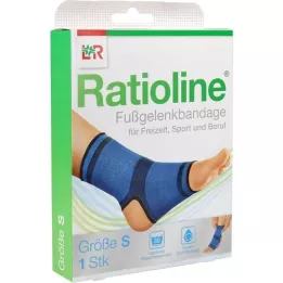 RATIOLINE Aktywny bandaż kostki Gr.S, 1 szt