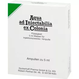 AQUA AD iniektabilia ex Colonia ampułki 10X5 ml