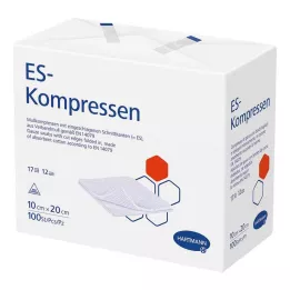 ES-KOMPRESSEN Unteril 10x20 cm 12 razy, 100 szt