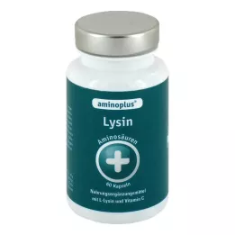 AMINOPLUS Kapsułki lizyny plus witamina C, 60 szt