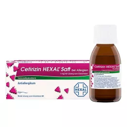 CETIRIZIN HEXAL Sok na alergie 75 ml