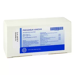 PYROGENIUM HANOSAN Roztwór do wstrzykiwań, 50 x 2 ml