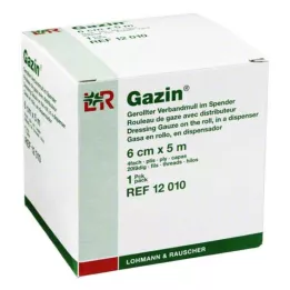 GAZIN Gaza 6 cm x 5 m 4-warstwowa rolowana, 1 szt