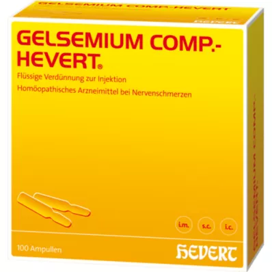 Gelsemium Comp Hevert, 100x2 ml Gelsemium Comp Hevert, 100x2 ml