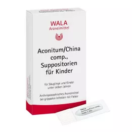 ACONITUM/CHINA komp. czopki dla dzieci, 10X1 szt