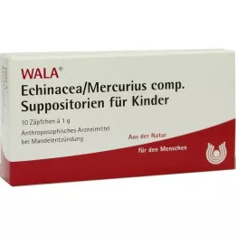 ECHINACEA/MERCURIUS komp. czopki dla dzieci, 10X1 g
