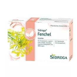 SIDROGA Torebki filtrujące do herbaty z kopru włoskiego, 20X2,0 g