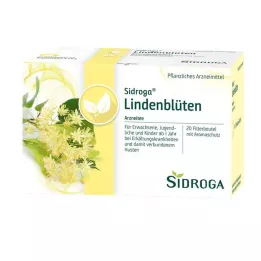 SIDROGA Torebki filtrujące do herbaty z kwiatu lipy, 20X1,8 g