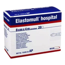 ELASTOMULL Szpital 8 CMX4 M Elast.fixierb.weiß, 20 szt