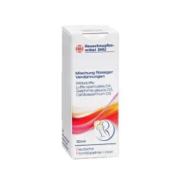 HEUSCHNUPFENMITTEL DHU Mieszanka 30 ml