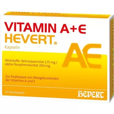 Witamina A + E Hevert, 50 szt Witamina A + E Hevert, 50 szt