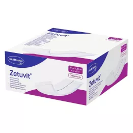 ZETUVIT Kompresy chłonne niejałowe 10x20 cm, 30 szt