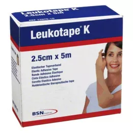 LEUKOTAPE K 2,5 cm w kolorze skóry, 1 szt