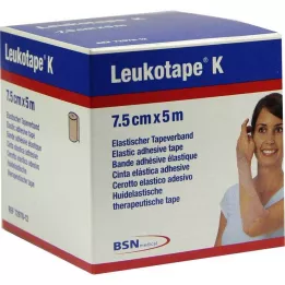 LEUKOTAPE K 7,5 cm w kolorze skóry, 1 szt